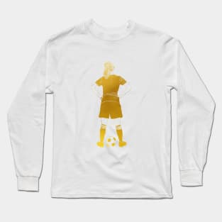 Soccer Player Girl Long Sleeve T-Shirt